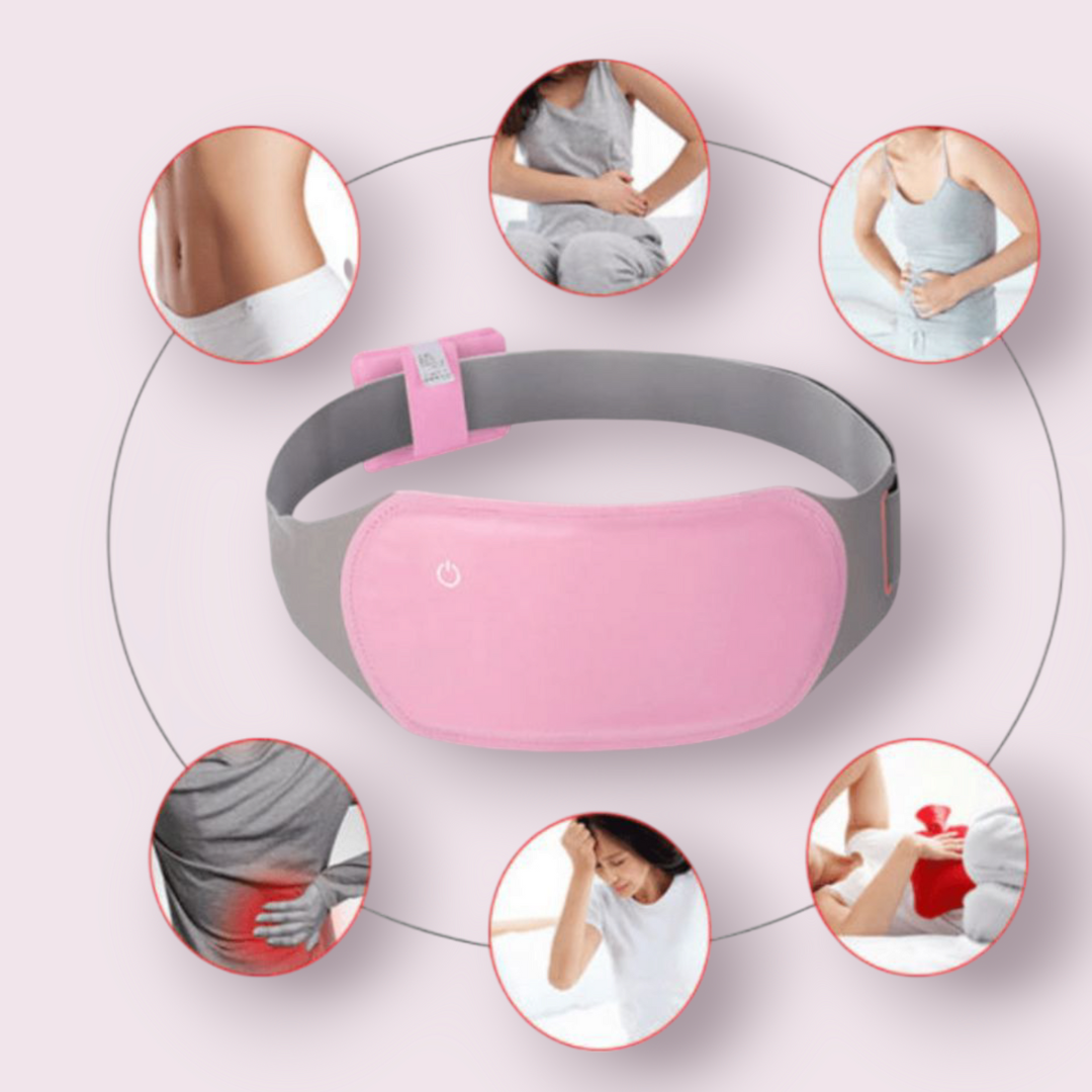 Cinturón Calefactado Para Dolores Menstruales y Cólicos